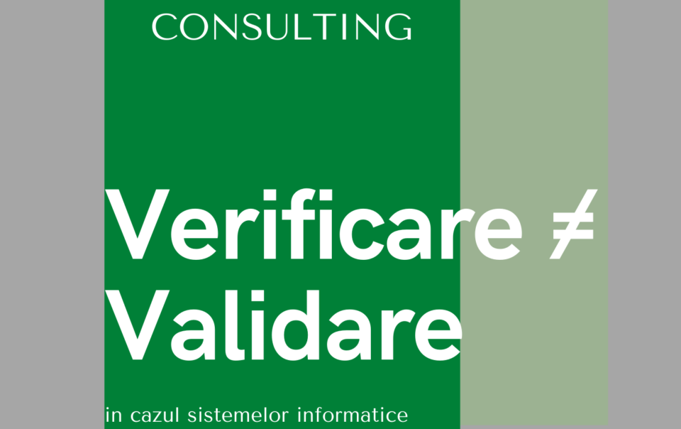 verificare-si-validare